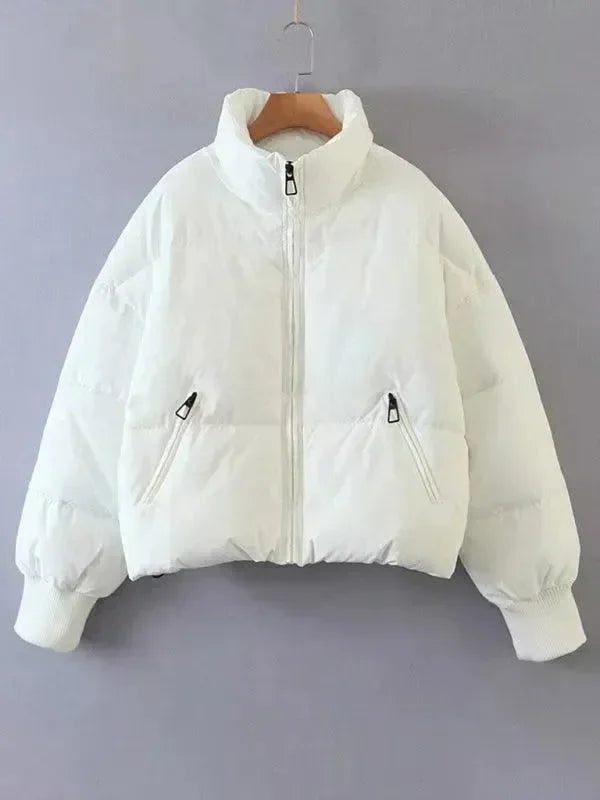 Women’s Lightweight Puffer Jacket Casual Style