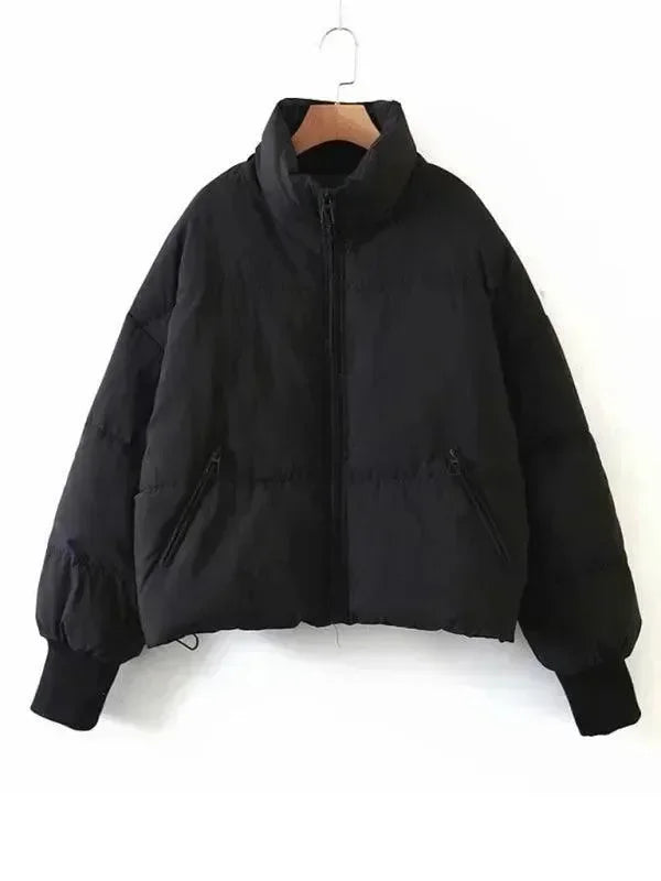 Women’s Lightweight Puffer Jacket Casual Style