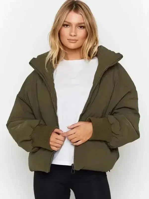Women’s Lightweight Puffer Jacket Casual Style