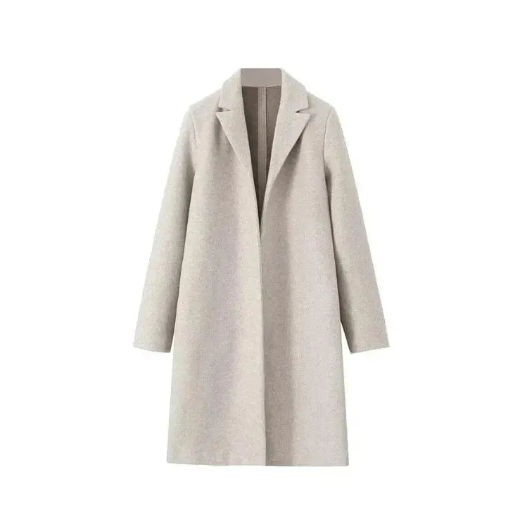 Women's Open Front Coat Lightweight Elegant Style