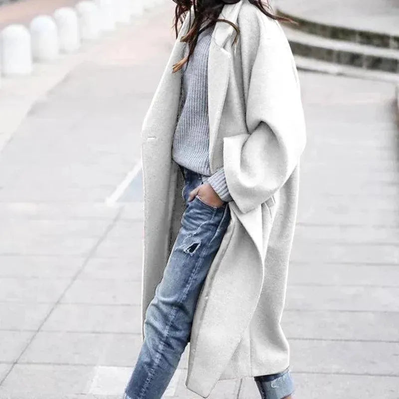Women's Overcoat Oversized Longline Warm Design