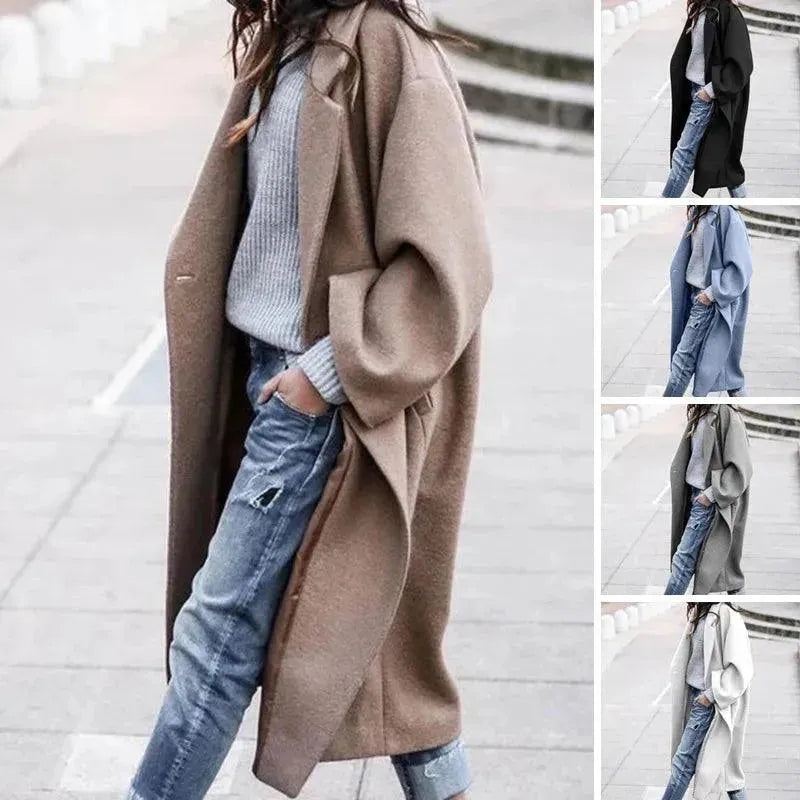 Women's Overcoat Oversized Longline Warm Design