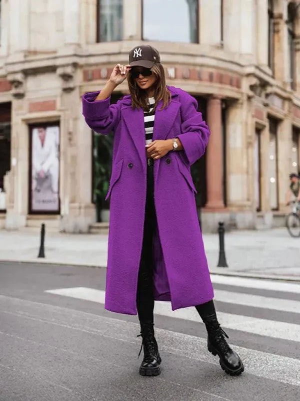 Women's Oversized Coat Long Relaxed Fit Style