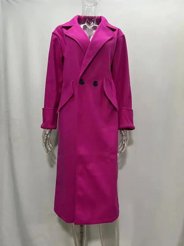 Women's Oversized Coat Long Relaxed Fit Style