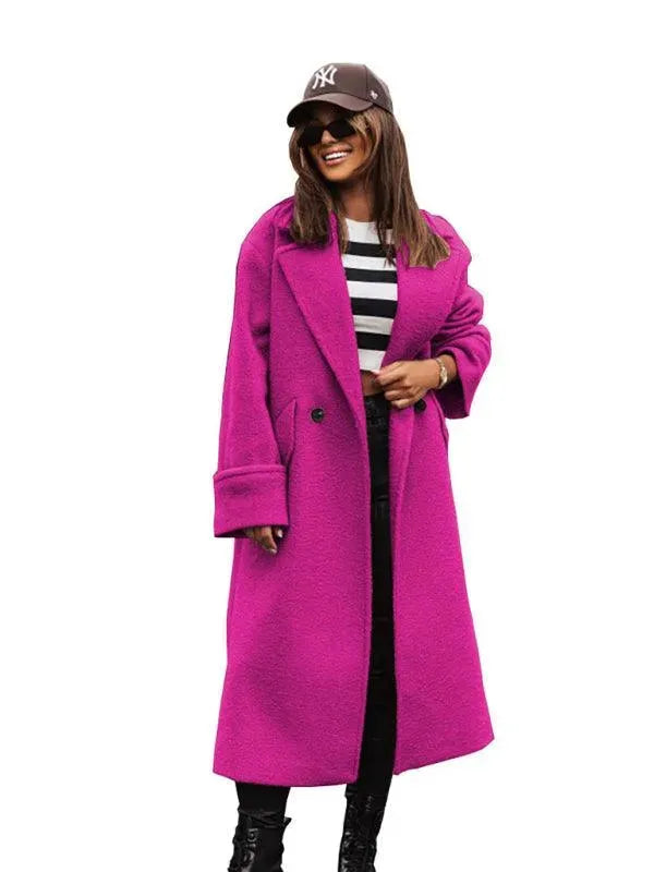 Women's Oversized Coat Long Relaxed Fit Style