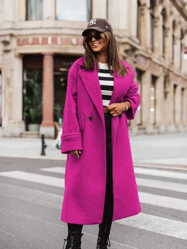 Women's Oversized Coat Long Relaxed Fit Style