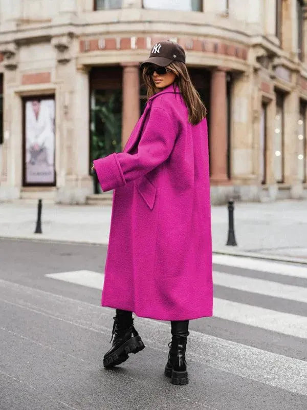 Women's Oversized Coat Long Relaxed Fit Style