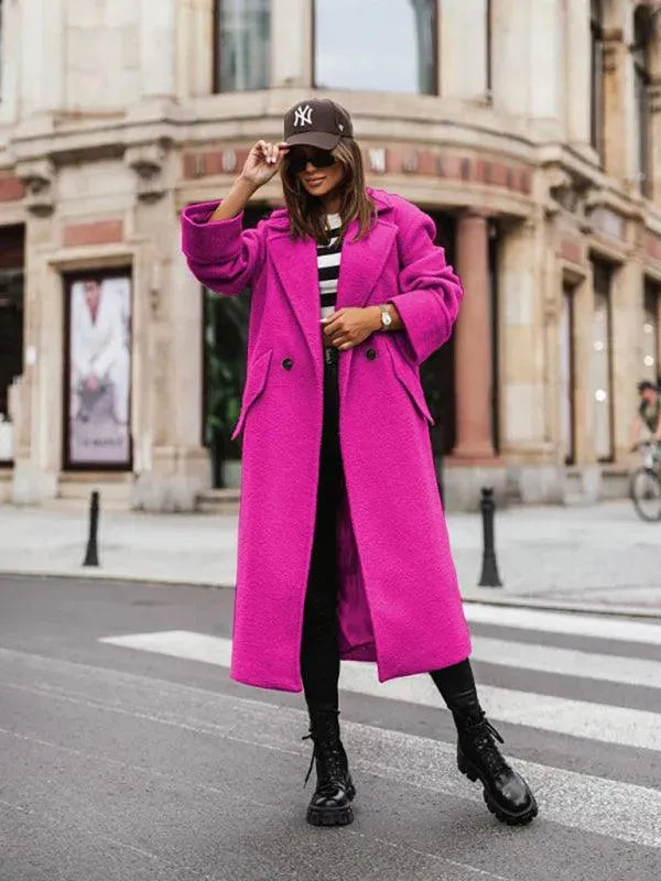Women's Oversized Coat Long Relaxed Fit Style