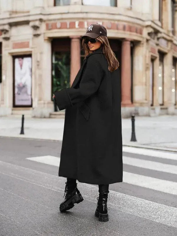 Women's Oversized Coat Long Relaxed Fit Style