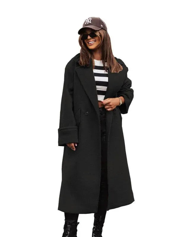 Women's Oversized Coat Long Relaxed Fit Style