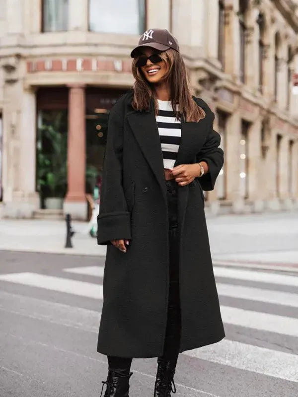 Women's Oversized Coat Long Relaxed Fit Style