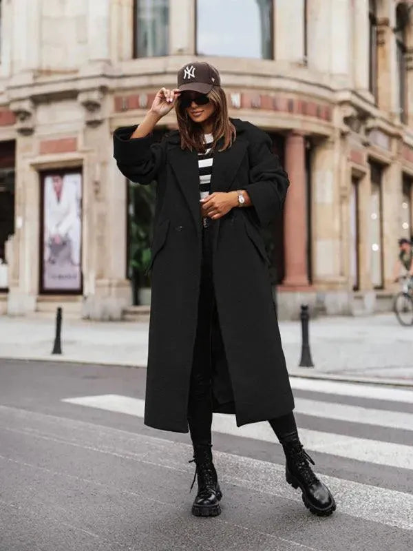 Women's Oversized Coat Long Relaxed Fit Style