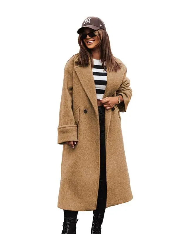 Women's Oversized Coat Long Relaxed Fit Style