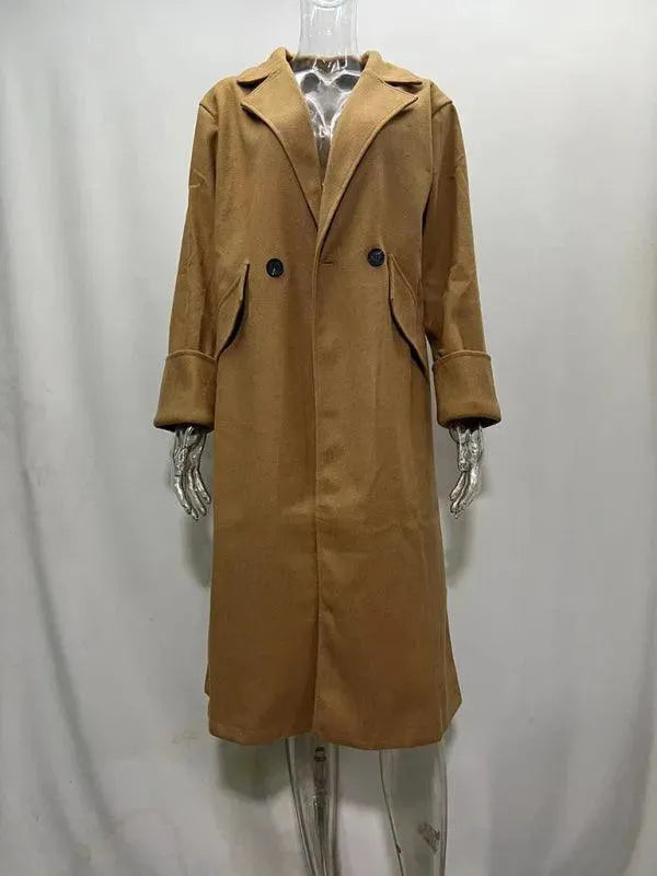 Women's Oversized Coat Long Relaxed Fit Style