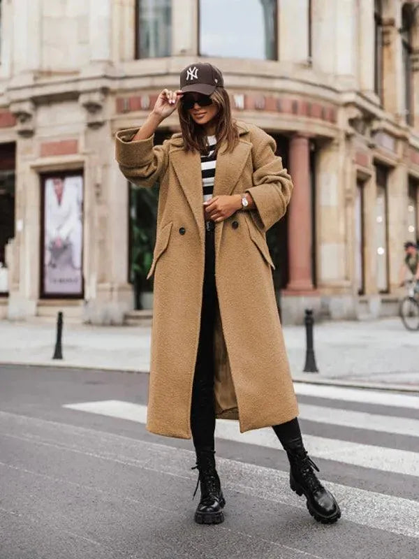 Women's Oversized Coat Long Relaxed Fit Style
