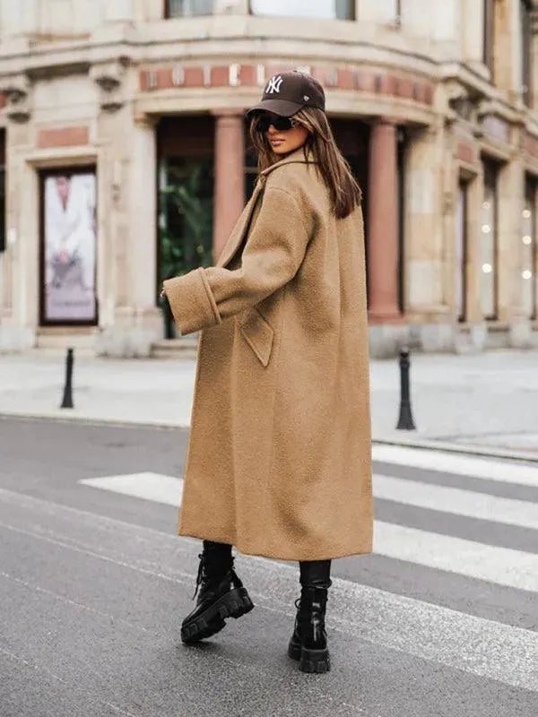 Women's Oversized Coat Long Relaxed Fit Style