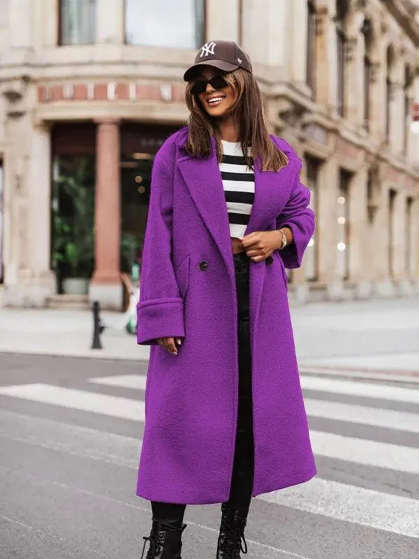 Women's Oversized Coat Long Relaxed Fit Style