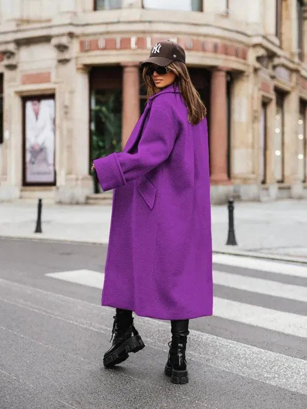 Women's Oversized Coat Long Relaxed Fit Style