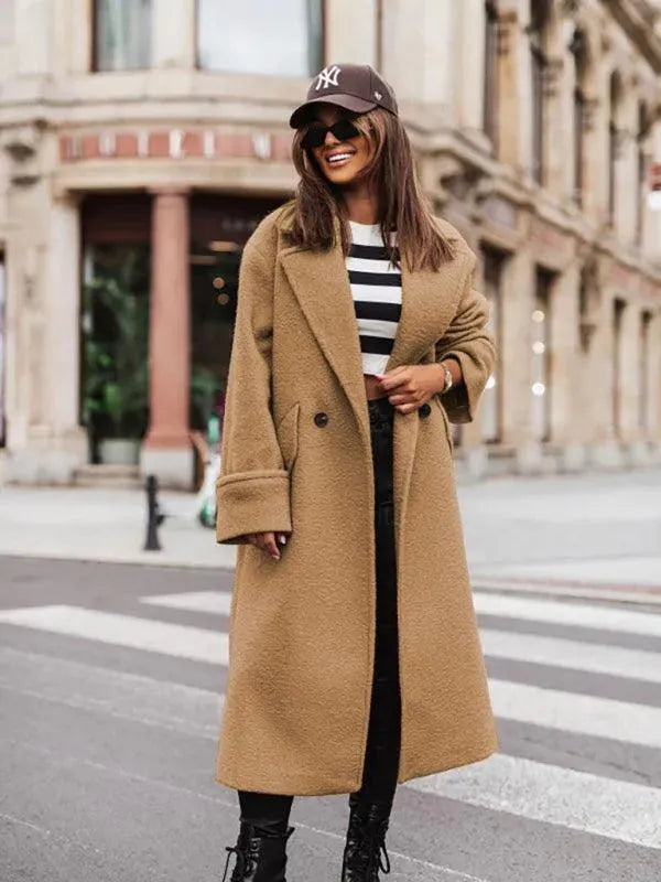 Women's Oversized Coat Long Relaxed Fit Style
