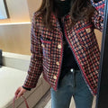 Women’s Pearl Tweed Jacket Elegant Style