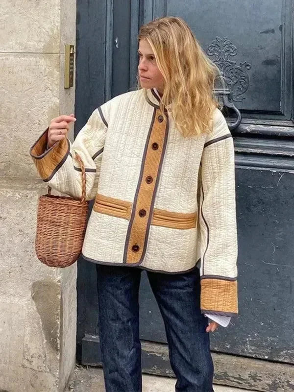 Women’s Quilted Jacket Loose Fit Style