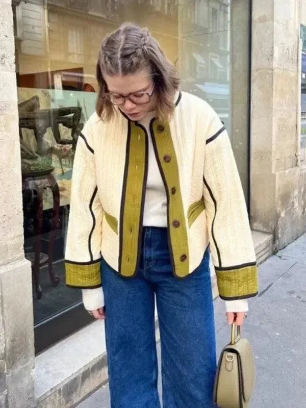 Women’s Quilted Jacket Loose Fit Style