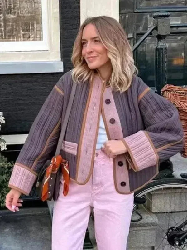 Women’s Quilted Jacket Loose Fit Style