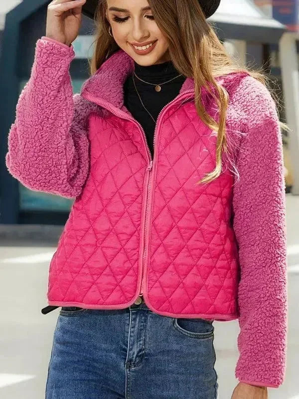 Women’s Quilted Jacket Slim Fit Style