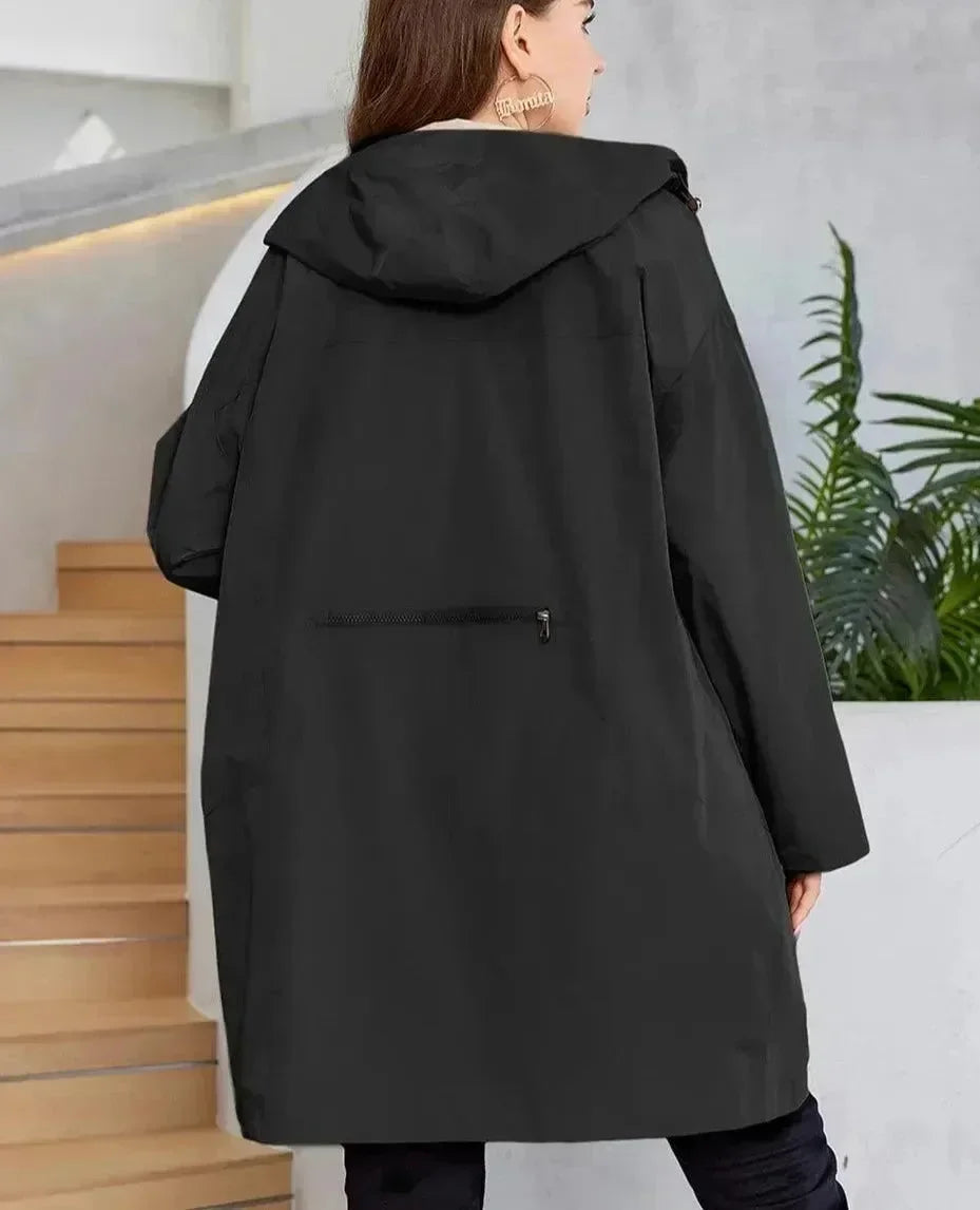 Women's Rain Coat Waterproof Lightweight Design