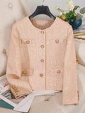 Women’s Sequin Tweed Jacket Party Style