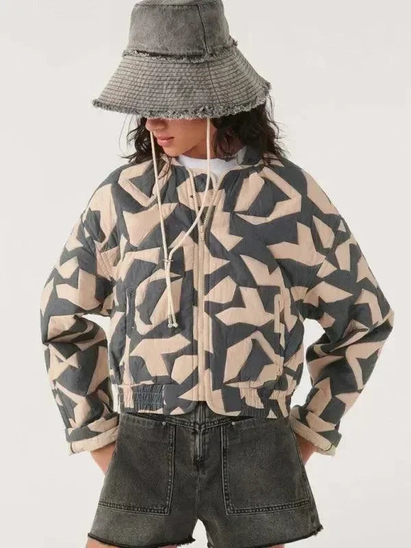Women's Short Puffer Coat Lightweight Casual Style
