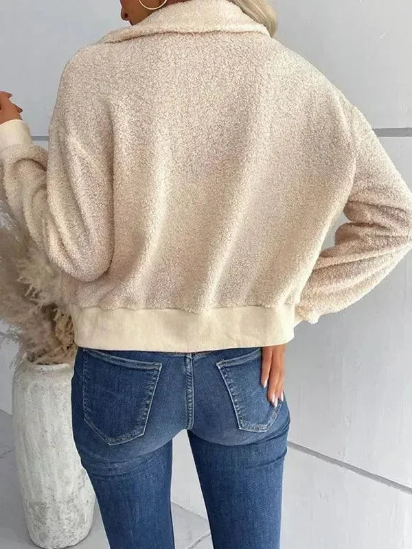 Women’s Slim Bomber Jacket Casual Style