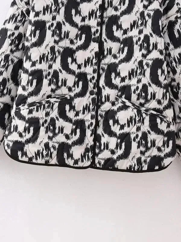 Women’s Slim Quilted Jacket Modern Style