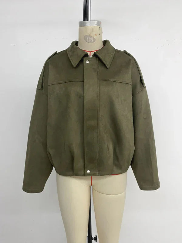 Women's Sport Jacket Zip Front Lightweight Style