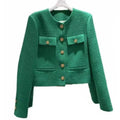 Women’s Structured Tweed Jacket Formal Style