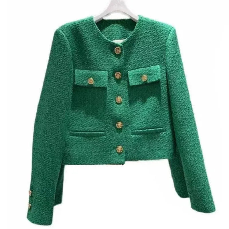 Women’s Structured Tweed Jacket Formal Style