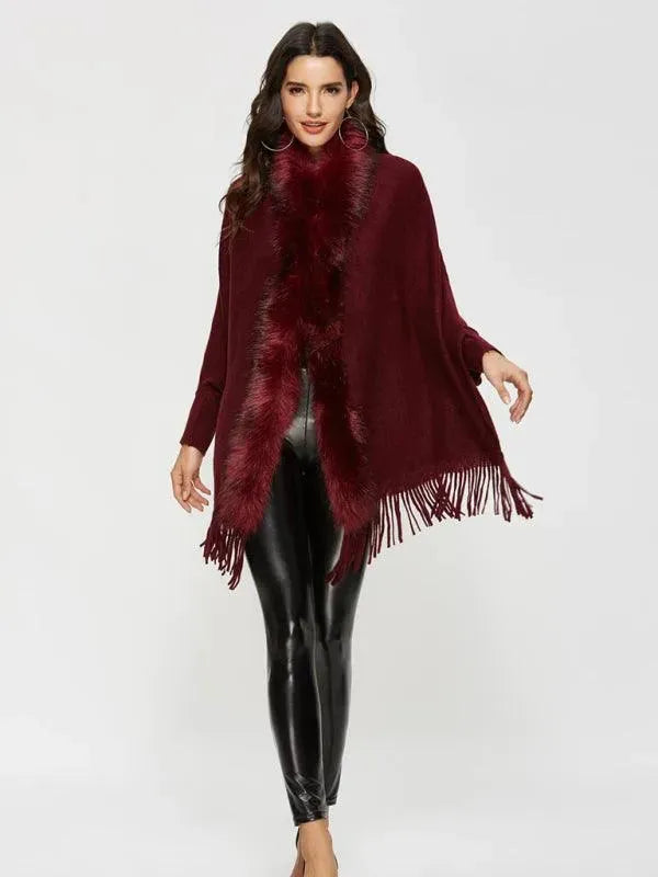 Women's Wrap Coat Long Shawl Collar Style