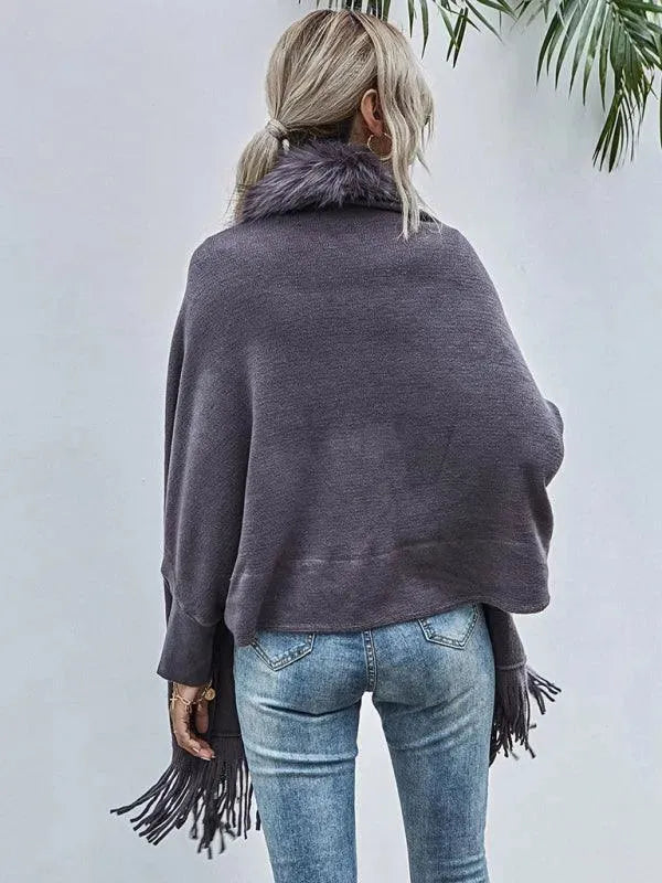 Women's Wrap Coat Long Shawl Collar Style