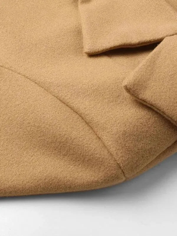 Women's Wrap Coat Oversized Belted Elegant Style