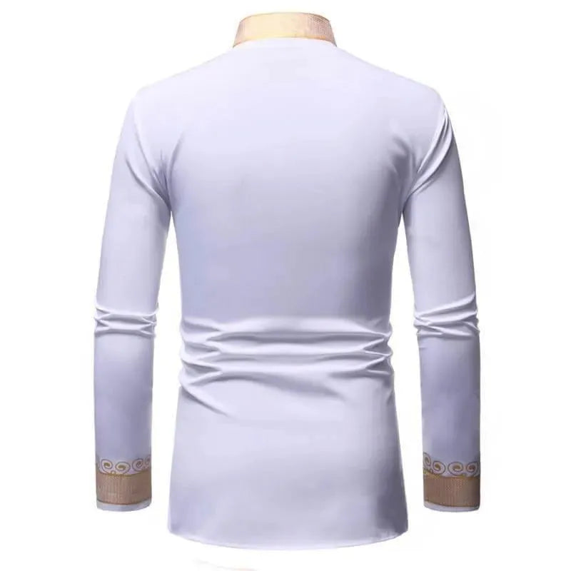 African Wedding Shirt For Men-Men Shirts-LeStyleParfait