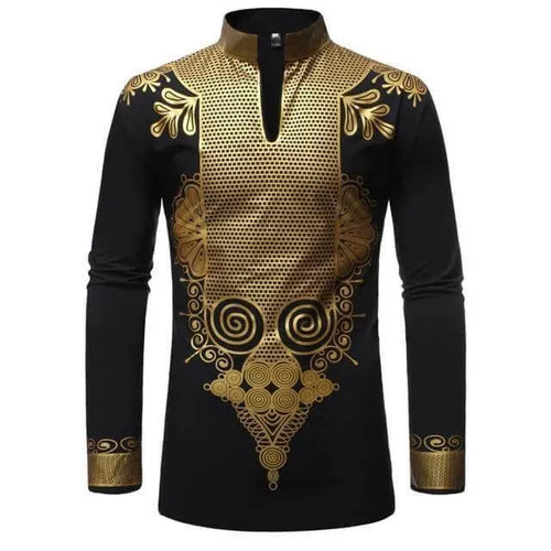 African Wedding Shirt For Men-Men Shirts-LeStyleParfait