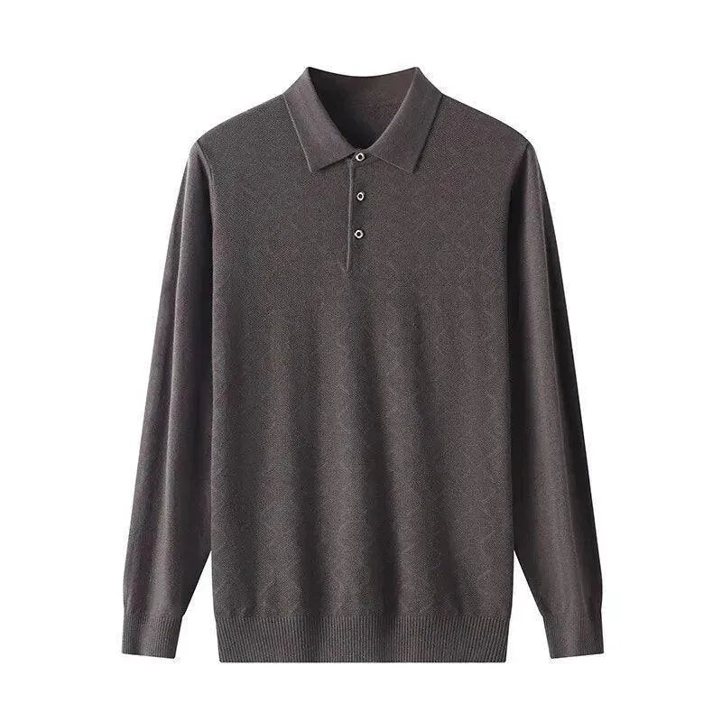 Argyle Pattern Polo Shirt for Men-Polo Shirt-LeStyleParfait
