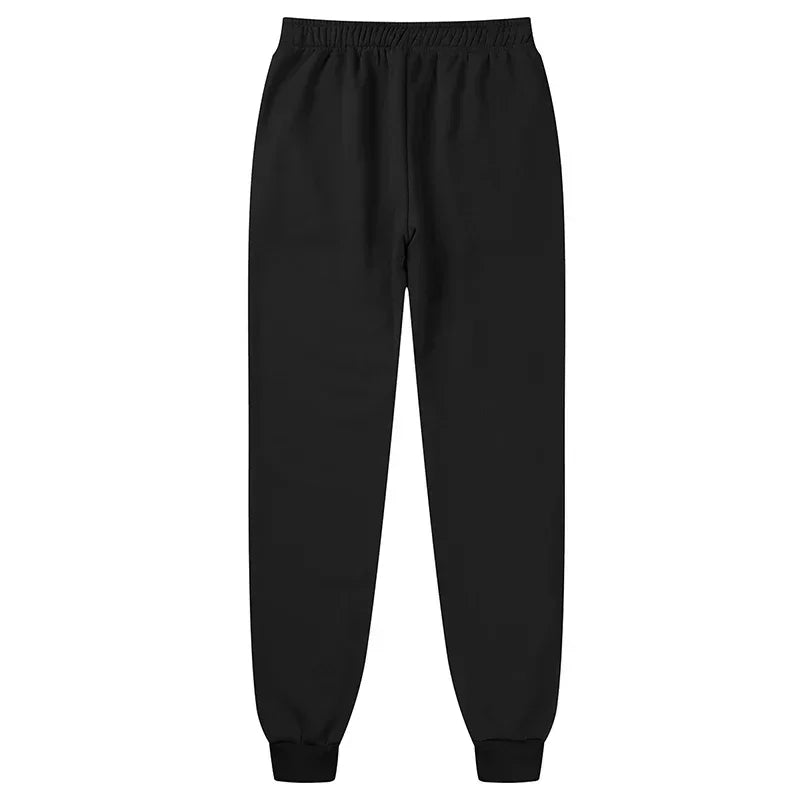 Athleisure Men Jogger Sweatpants - Mid Rise Soft Knit