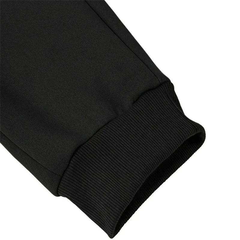 Athleisure Men Jogger Sweatpants - Mid Rise Soft Knit