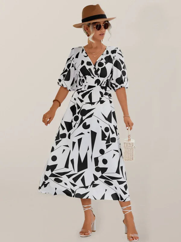 Belt Closure Dresses fashion image