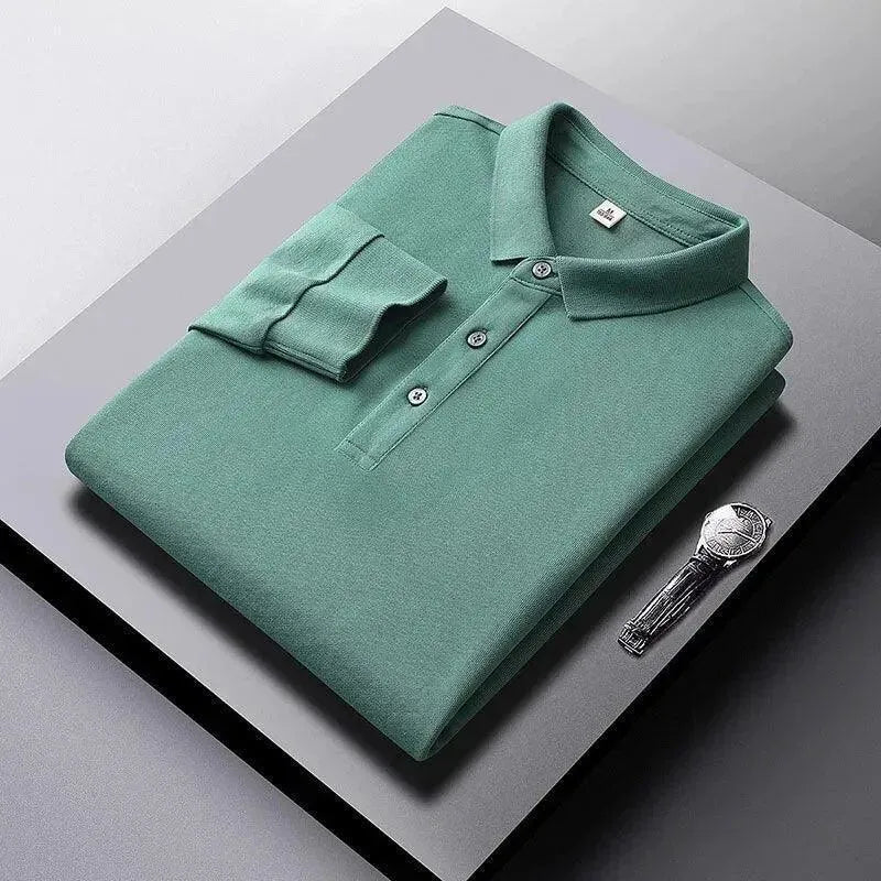 Buttoned Men Polo Shirt-Polo Shirt-LeStyleParfait