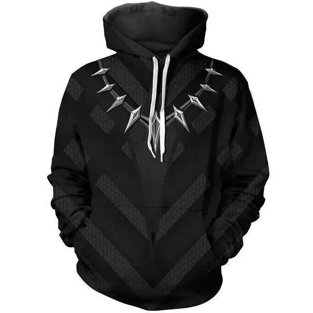 Cartoon Character Hoodie For Men-Men Hoodie-LeStyleParfait