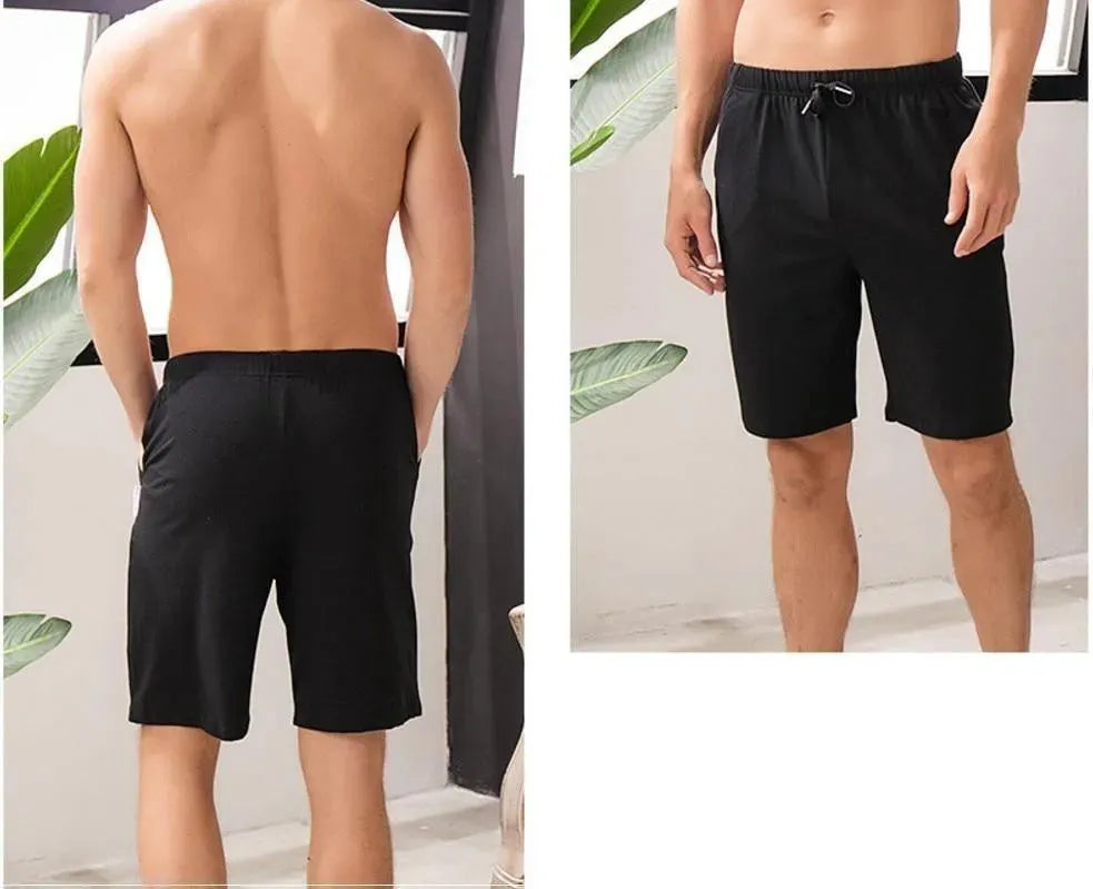 Men Pajama Shorts - Sleep Shorts - Pajama Shorts - LeStyleParfait