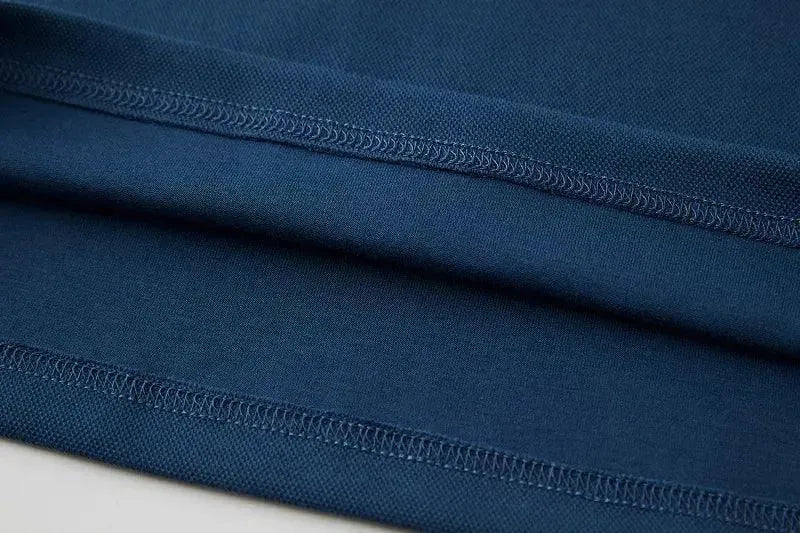 Casual Polo Shirt Men with Chest Pocket-Polo Shirt-LeStyleParfait