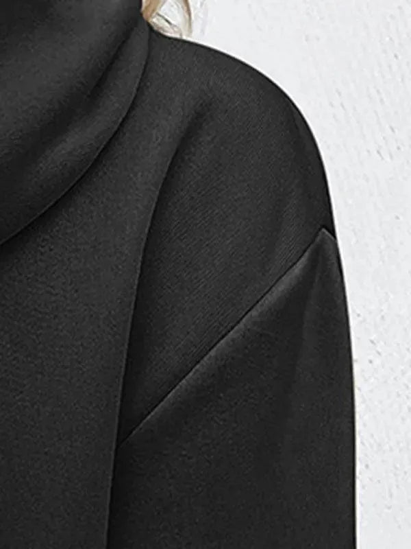 Casual Solid Women Hoodie-Women Hoodie-LeStyleParfait